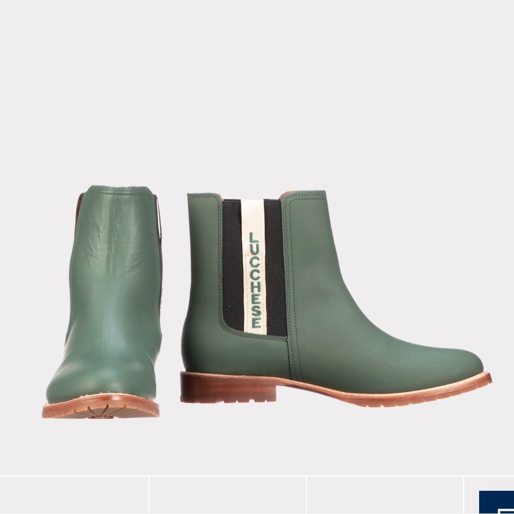 Lucchese All weather garden boot in Military Green Size 8
